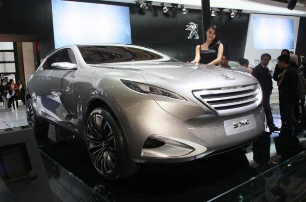 Шанхай 2011 - Концепцията SXC (Shanghai Cross Concept) на Peugeot 