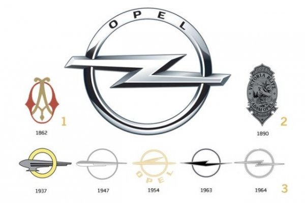 Постепенно тази емблема се прехвърля и върху леките автомобили. Тук виждате цялата му еволюция до съвременния вариант. 
