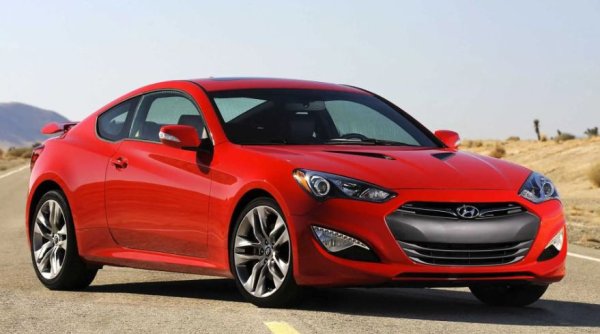 Двигател: 3,8-литров V6

Мощност: 333 к.с.

Скоростна кутия: 6-степенна механична

Задвижване: към задните колела

Ускорение от 0 до 60 мили в час (97 км/ч): 5,5 секунди

Genesis Coupe получи нов облик за 2013 г., който включва актуализиран интериор, като и по-мощен двигател, който вече развива 333 к.с. Ускорението от 0 до 100 км/ч отнема около 5,5 секунди, като за тази цена автомобилът определено си заслужава вниманието.