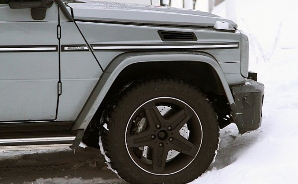 Шпионски снимки Mercedes G55AMG / G65AMG