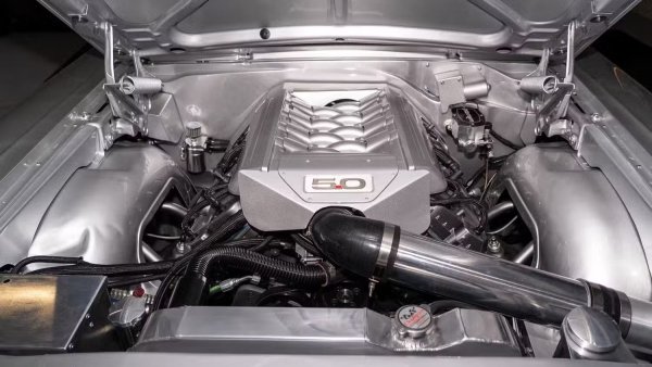 След 15-годишно отсъствие от пазара, Ford върна емблемата "5.0" отстрани на Ford Mustang. Въпреки че работният обем е същият като предишния 5.0-литров V8, новият Coyote не споделя нищо друго с оригинала. Сега новата архитектура с четири камери с променливо време на гърбиците постави основите за гъвкава производителност и големи обороти.

Инженерите в крайна сметка преразгледаха и актуализираха устройството за поетапно увеличаване на производителността през следващите години. Различната версия на Coyote V8 задвижва и пикапа Ford F-150.
