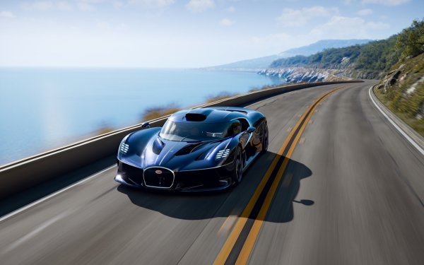 Bugatti представи новата си хиперкола Destrier в Калифорния и това е третият модел от ексклузивната програма Solitaire след Brouillard и FKP Hommage. За разлика от пистата Bolide, тя е проектирана за обществени пътища и е получила по-сдържана аеродинамика.