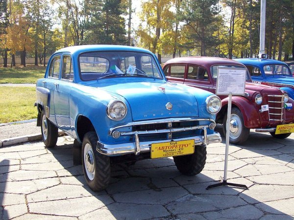 Днес малкото оцелели бройки от 410 могат да се видят по събития за класически автомобили в Русия