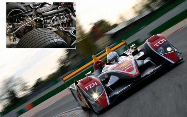 Audi разработиха 5,5-литров V12 дизелов двигател, който дебютира при състезателната машина R10 TDI през 2006 г. Болидът бе много успешен, като донесе победа в &bdquo;24 часа на Льо Ман&rdquo;, &bdquo;12 часа на Себринг&rdquo; и титлата в клас  LMP1 в сериите American Le Mans същата година. Нито един дизелов автомобил не е правил подобно нещо дотогава. Германците повтарят успеха в Льо Ман и ALMS с победи през 2007 и 2008, преди R10 да бъде заменен от друг дизелов болид - R15 TDI с 5,5-литров V10. 

Този двигател прави много, за да демонстрира превъзходството на дизеловите двигатели на Volkswagen Group, но стана част от едно доста проблемно наследство, след избухването на аферата &bdquo;Дизелгейт&rdquo;.