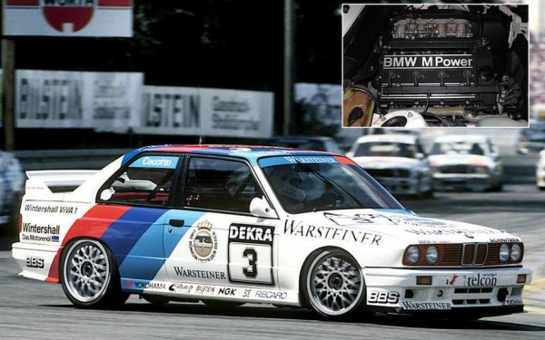 S14 е високооборотен 4-цилиндров двигател, използван в първото поколение BMW M3. За &bdquo;цивилните&rdquo; модели обемът му първоначално е 2,3 литра, нараснал по-късно до 2,5. За моторни спортове често е редуциран до 2 литра, за да отговаря на регулациите.

&bdquo;Писъкът&rdquo; на S14 прави от М3 много драматичен автомобил, но е дори по-успешен в пистовите надпревари, като печели редица туринг шампионати в Австралия, Великобритания, Германия, Италия и дори европейските и световните серии.