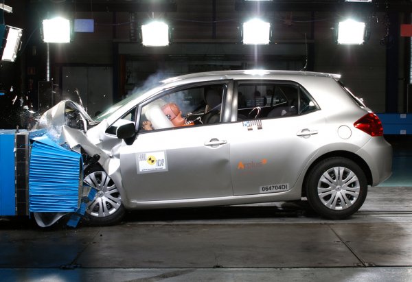 Десетото поколение на Toyota Corolla беше подложено на краш-тестовете на EuroNCAP през 2007 година. Тогава моделът получи максималните 5 звезди за защита на шофьора и на възрастните пасажерите. Защитата на децата беше оценена с 4 звезди, а на пешеходците &ndash; с 3 звезди.