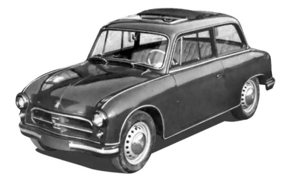 През 1955 морално престарялата F8 най-после е заменена от по-съвременно изглеждащ модел - AWZ P70, наричан още Zwickau P70. Съвременен всъщност е преди всичко дизайнът, защото двигателят и повечето от останалите компоненти са още от 30-те или дори от 20-те години. Модерен обаче е корпусът - вече няма и следа от дървените плоскости и опънатите кожи на предшния модел. 
