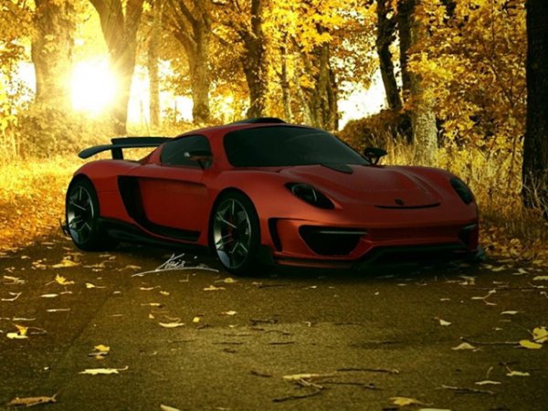 Genevart Celsius  - силно модифицирано Porsche 997