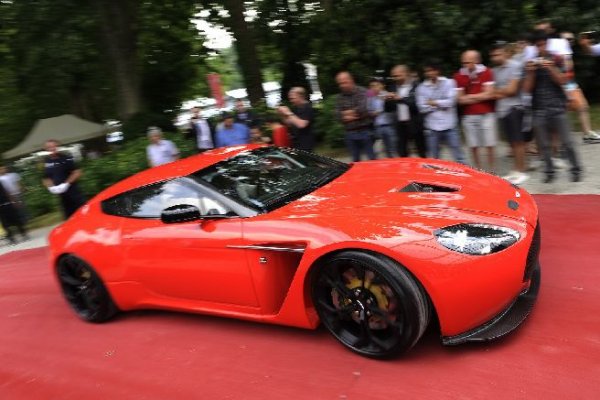 Aston Martin V12 Zagato на Concorso d&rsquo;Eleganza Villa d&rsquo;Este 2011