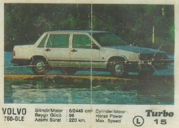 Пълна серия от 100 картинки "Turbo".
