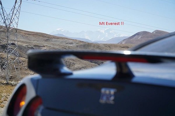 До Еверест и обратно с GT-R