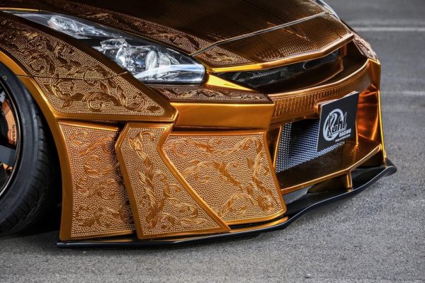 Оптична доработка на Nissan GT-R от японското ателие Kuhl Racing