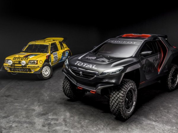 Peugeot 2008 DKR - състезателна машина за Дакар