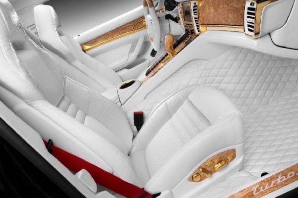 Крокодилска кожа и истинско злато - Porsche Panamera Turbo S от TopCar