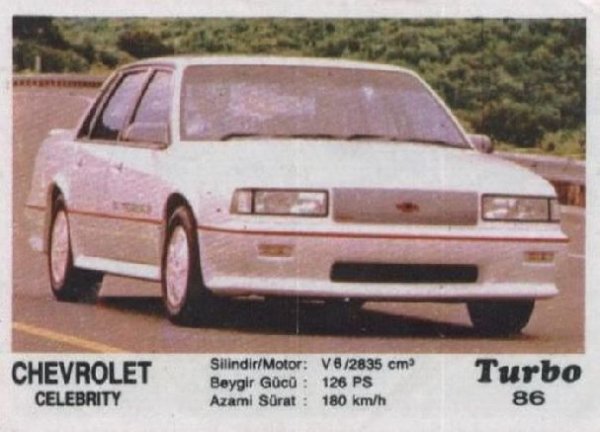 Пълна серия от 100 картинки "Turbo".