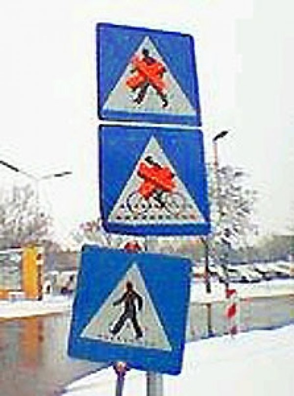 Място 11: Австрия, път за пешехoдци ... или не съвсем