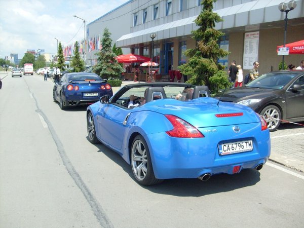 Тест драйв на GT-R и 370Z Cabriolet
