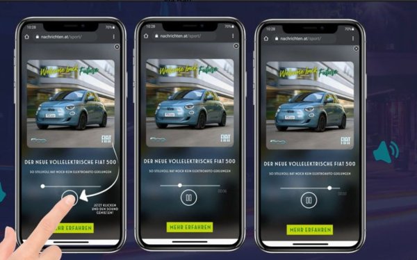 Електрическите автомобили се опитват да „говорят“, като имитират звука на двигател с вътрешно горене, като най-често това са досадни звукови сигнали и клаксони. Fiat 500e е отличен пример за това. Кабината е пълна с известия, звуци и предупреждения, превръщайки пътуването в техно-хаос. И това дразни, вместо да успокоява возещите се в колата.