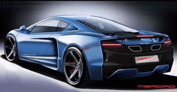 MehRon GT - тунингован McLaren MP4-12C от Merdad 