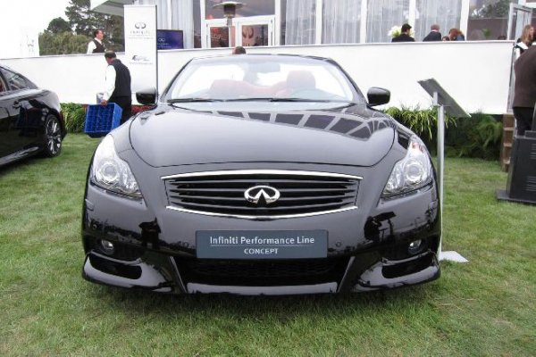 Infiniti IPL G Convertible на изложението Pebble Beach Concours dElegance