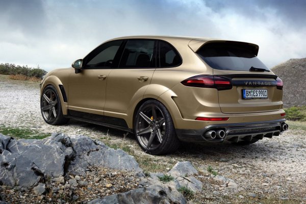 Porsche Cayenne Turbo Vantage Gold от Topcar 