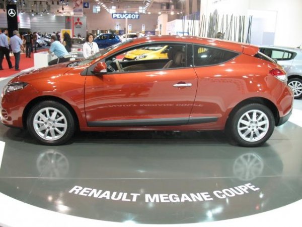 Renault Megane Coupe / Автомобилен салон София 2009