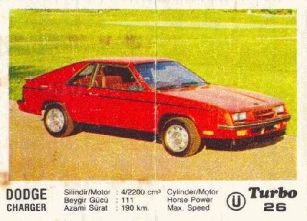 Пълна серия от 100 картинки "Turbo".