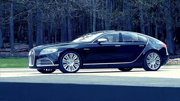 Представен през 2010, Bugatti Galibier изглеждаше почти готов за серийно производство. Автомобилът бе с дължина от 5,3 метра и използваше същия 8-литров W16 двигател като на Veyron, само че оборудван с два суперчарджъра, вместо с 4 турбокомпресора. Машината можеше да вдигне 350 км/ч и при евентуалното й серийно производство се спрягаше цена от над 1 милион евро.

През 2011 се очакваше на проекта да бъде дадена зелена светлина и да се произвеждат по 3000 автомобила годишно. След известно забавяне, през 2014 босът на марката Волфганг Дюрхаймер напусна и наследникът му Волфганг Шрайбер реши да замрази проекта, тъй като не му се струваше подходящо и имиджово Bugatti да произвежда кола с 4 врати.