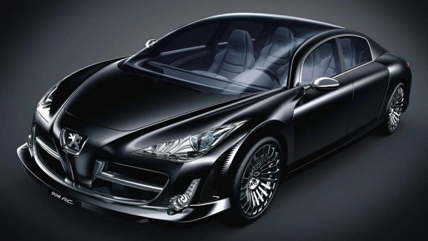 908 RC бе доста чудноват дори и по стандартите за френски луксозни седани. Даже прекалено чудноват: лимузината използваше 5,5-литровия V12 турбодизелов мотор от състезателния Peugeot 908 за Льо Ман. А aгрегатът със 700 конски сили и 1200 Нм бе монтиран зад седалките на пасажерите.

Доста атрактивен прототип, за който, съгласете се, логично, от Peugeot така и не си помислиха да бъде произвеждан серийно. Но успя да направи огромна реклама за състезателната машина на "лъвчетата" която донесе победата в "24 часа на Льо Ман" през 2009.