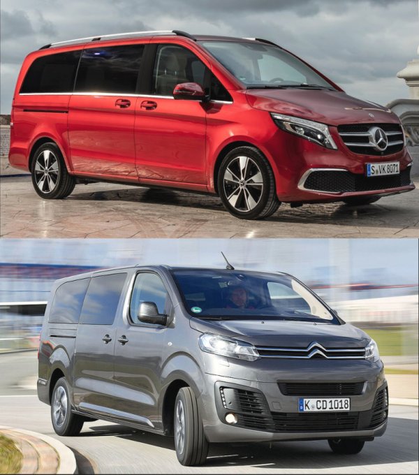 Искате ли Mercedes-Benz V-класа? Такъв е и Citroen SpaceTourer!
