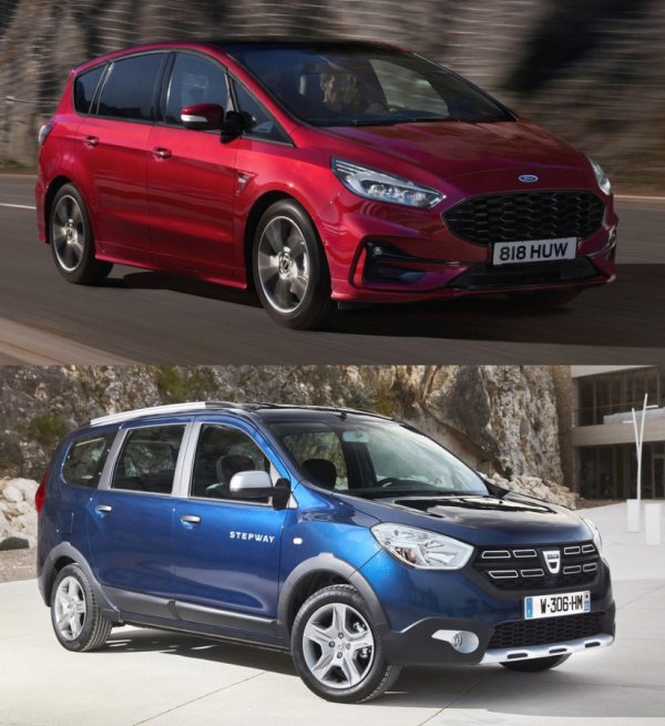 Привлечат ви 7-те места във Ford S-Max ? Толкова са и в Dacia Lodgy
