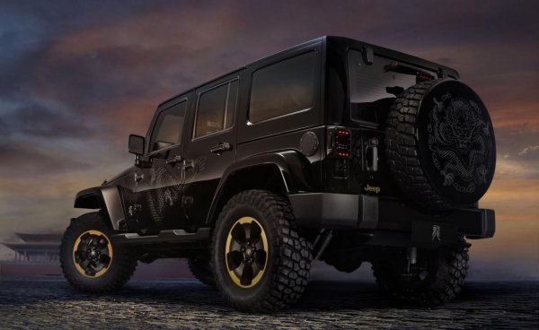 Jeep Wrangler Dragon Design Concept