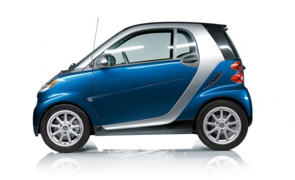 Спорно е дали съществува по-неадекватно име на кола. Като начало, със Smart ForTwo получавате твърде малко за нещата, с които доброволно сте се разделили, купувайки този автомобил. Предполага се, че компактните размери на колата водят до по-нисък разход на гориво, но истината е, че 3-цилиндровият двигател съвсем не е толкова икономичен, колкото човек си представя. 
