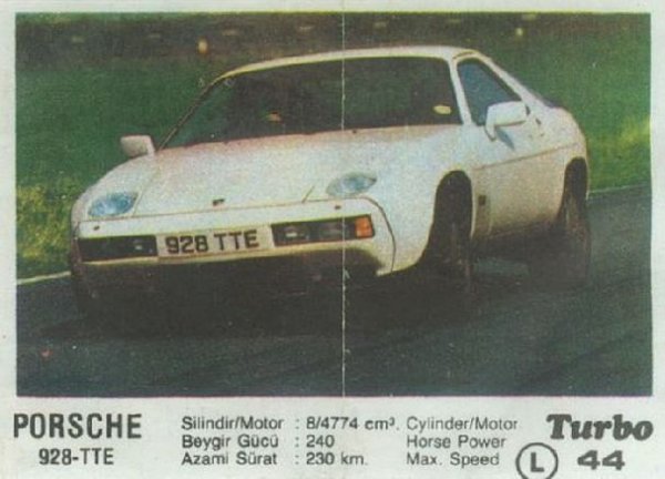 Пълна серия от 100 картинки "Turbo".