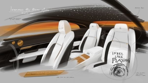 Серия от 9 автомобила Rolls-Royce Wraith, вдъхновени от легендите на британската музика