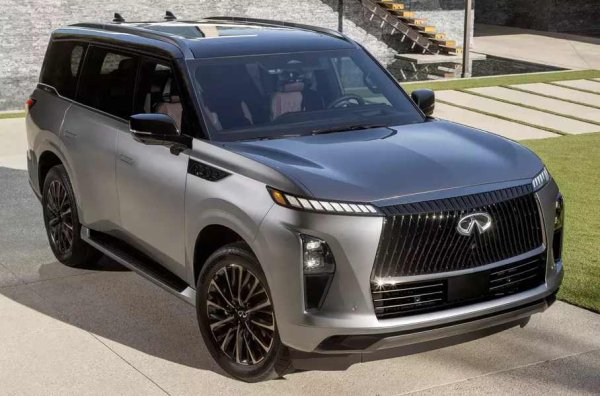 Миналата година премиум подразделението на Nissan също отбеляза голямо събитие: дълголетният QX80 (предишното поколение се произвеждаше от 2010 г. и първоначално се наричаше QX56) най-накрая предаде щафетата на чисто нов автомобил.

Компанията прогнозира, че третата итерация на пълноразмерния флагман трябва да "промени стандартите в сегмента на големите луксозни SUV". За да направи това, моделът разполага с пълен арсенал от инструменти, като се започне с ефектен външен вид в характерния стил на Artistry In Motion (нещо като "артистизъм в движение") и завърши с готини технически трикове.
