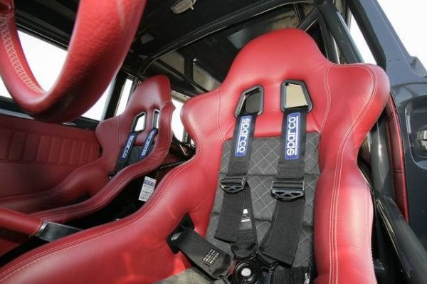 Тунинговано Volvo Amazon от 1969 година. Разполага със 799 к.с., изцедени от 2.8-литров двигател.