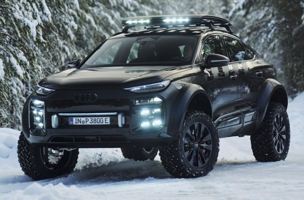 Германската компания създаде хардкор електрически SUV. За концепцията бяха разработени специални скоростни кутии, които позволиха да се увеличи пътният просвет със 160 мм (до 324) и да се увеличи сцеплението на колелата с 50%. 

Въртящият момент може да се увеличи до 13 400 Нм за десет секунди &ndash; с 4 400 Нм повече от оригиналния електрически автомобил