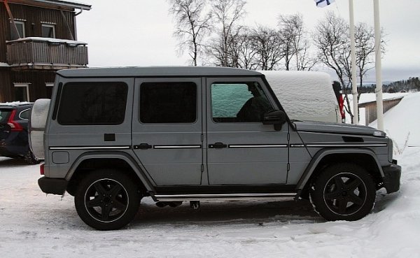Шпионски снимки Mercedes G55AMG / G65AMG