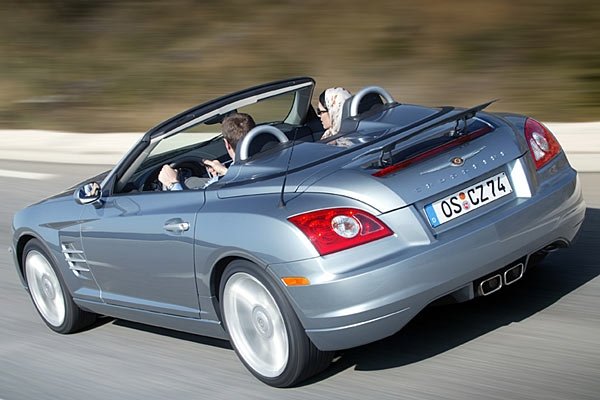 Chrysler Crossfire Roadster, V6 бензин, 218-335 к.с. на цени от около 32 500 евро 
