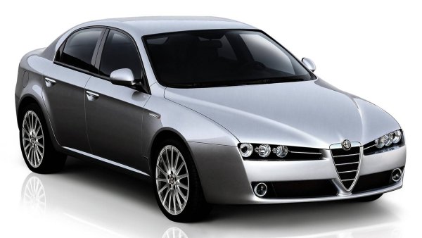 Нито най-бързият, нито може би най-добре изглеждащият автомобил в този списък, Alfa Romeo 159 все още е емблематичен. Компанията продаде повече от 240 000 екземпляра между 2005 и 2011, а през 2006 този модел зае трето място в гласуването за Европейски автомобил на годината. Визията му е дело на Italdesign с помощта на Centro Stile Alfa Romeo.

