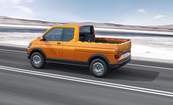 Volkswagen Tristar Concept - офроуд пикап на базата на Transporter