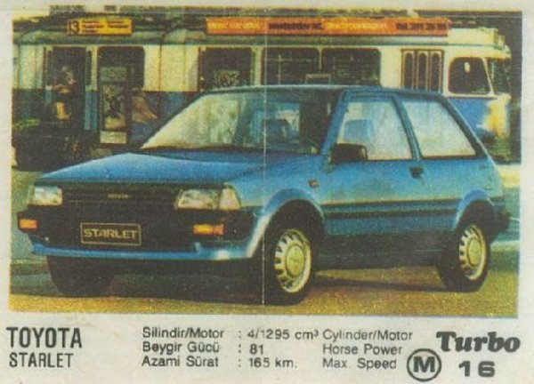 Пълна серия от 100 картинки "Turbo".