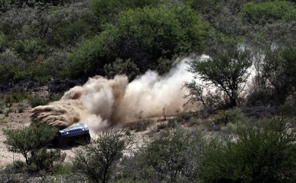 Кадри от Рали Дакар, което заради нестабилната ситуация в Африка, вече се провежда в Южна Америка.