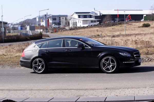 Mercedes-Benz CLS 63 AMG Shooting Brake - шпионски снимки