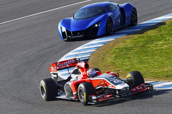 Руската суперкола Marussia B1 / В2