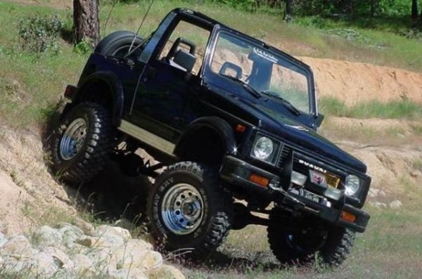 &bdquo;Победителят&rdquo; в класацията на Consumer Reports за времето си се ползва с прилично търсене от страна на клиентите, и се е доказал като доста надежден автомобил. Големият му проблем според американците е безопасността. По този критерии Samurai получава много ниски оценки и това го поставят на първо място.
