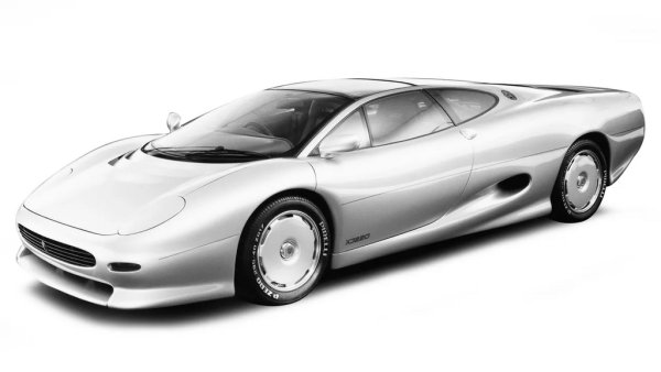 С ефектен дизайн и максимална скорост 350 км/ч, това за кратко бе най-бързата кола в света в началото на 90-те (докато не се появи McLaren F1). Но всъщност XJ220 бе едно голямо разочарование. Първоначално Jaguar обещаваше хиперавтомобил със задвижване на четирите колела и V12 двигател. После, заради принудителни икономии, всъщност предложи задно предаване и V6. И се наложи да връща капарото на много клиенти, почувствали се излъгани.
