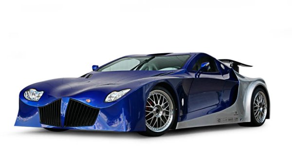 Това чудовищно извращение от Швейцария обещаваше 900 коня мощност и скорости от порядъка на 420 км/ч. Има само два малки проблема. Първо, никой така и не успя да го подкара. И второ, изглежда като декор от особено кошмарен филм на Тим Бъртън. Дано не ви се присъни довечера. 

