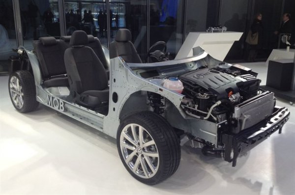 Новата модулна платформа MQB на VW 